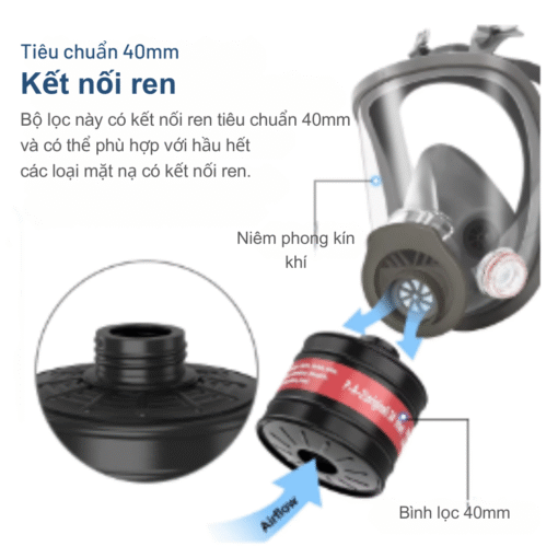 Phin lọc mặt nạ KING PRO ToxicShield Filter KP-TSF-003 - Ảnh 5