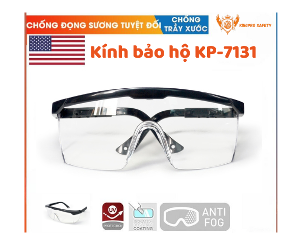 Tính năng nổi bật của kính bảo hộ KP-7131 Clear