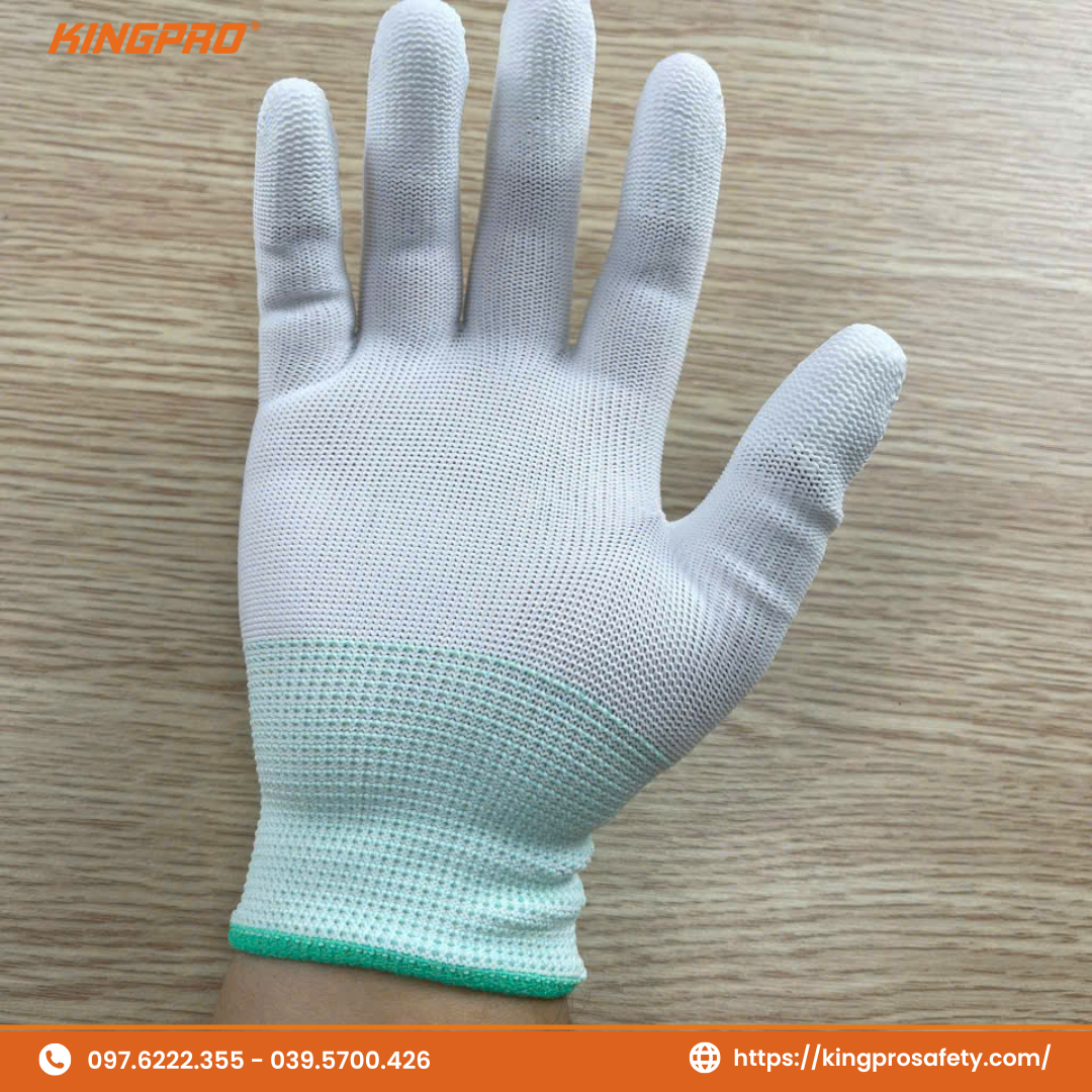 Găng tay sợi phủ bao ngón KingPro PH-201
