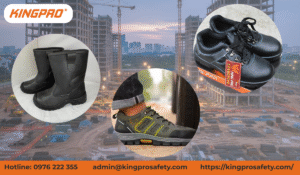 giày bảo hộ cho công trình
