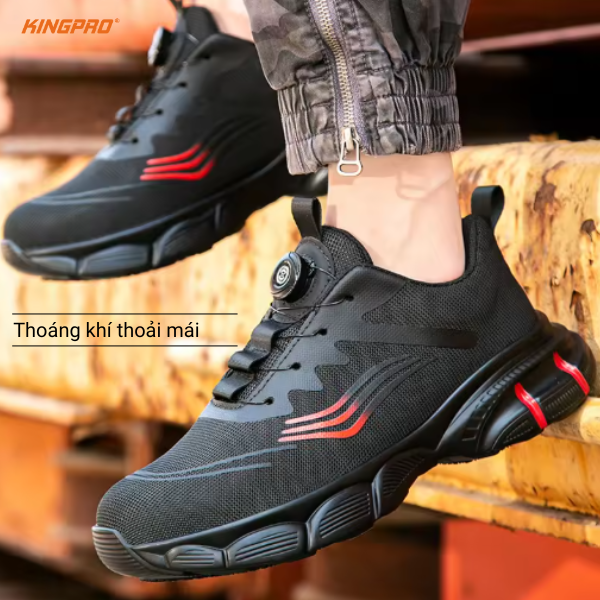 Giày bảo hộ KingPro Antares thắt dây nhanh S114 - Ảnh 4