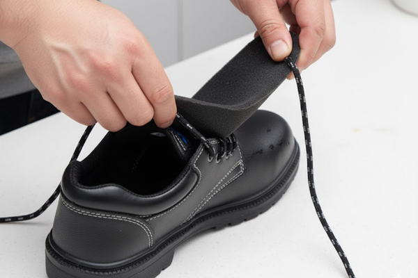 Cách xử lý giày bảo hộ bị ướt đúng cách