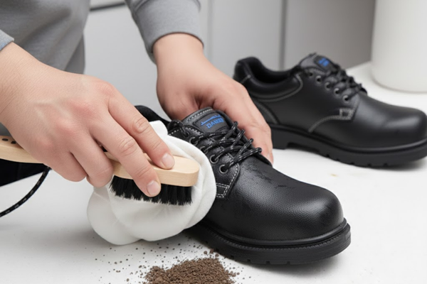 Cách xử lý giày bảo hộ bị ướt đúng cách