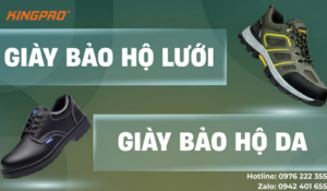 giày bảo hộ da bò vs vải lưới