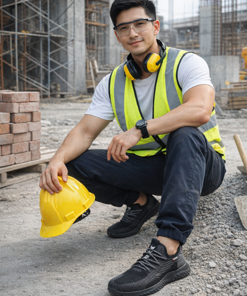 N&ecirc;n ưu ti&ecirc;n lựa chọn gi&agrave;y bảo hộ vải lưới tho&aacute;ng kh&iacute; hay gi&agrave;y bảo hộ bằng da?