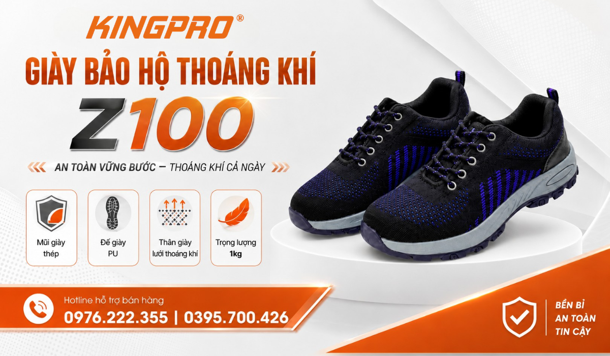 giày bảo hộ thoáng khí