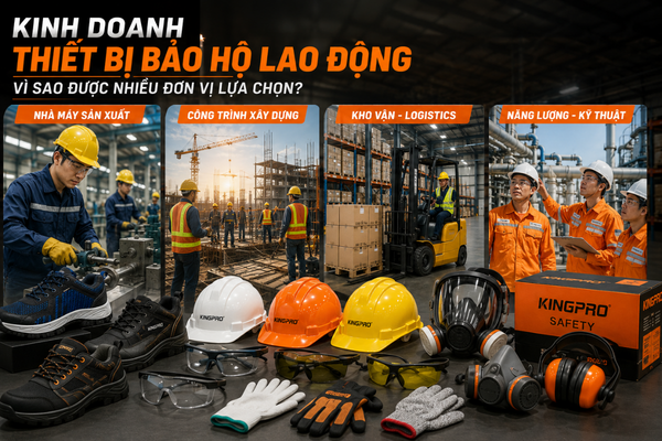 KingPro tuyển đại lý thiết bị bảo hộ lao động trên toàn quốc với chiết khấu lên đến 20%